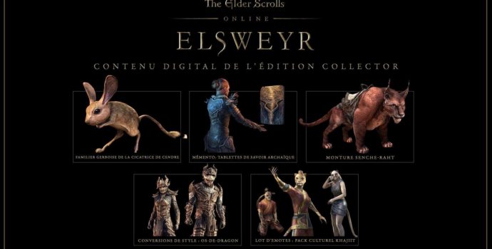 The elder Scrolls Online : contenu supplémentaire pour l'édition collector d'Elsweyr