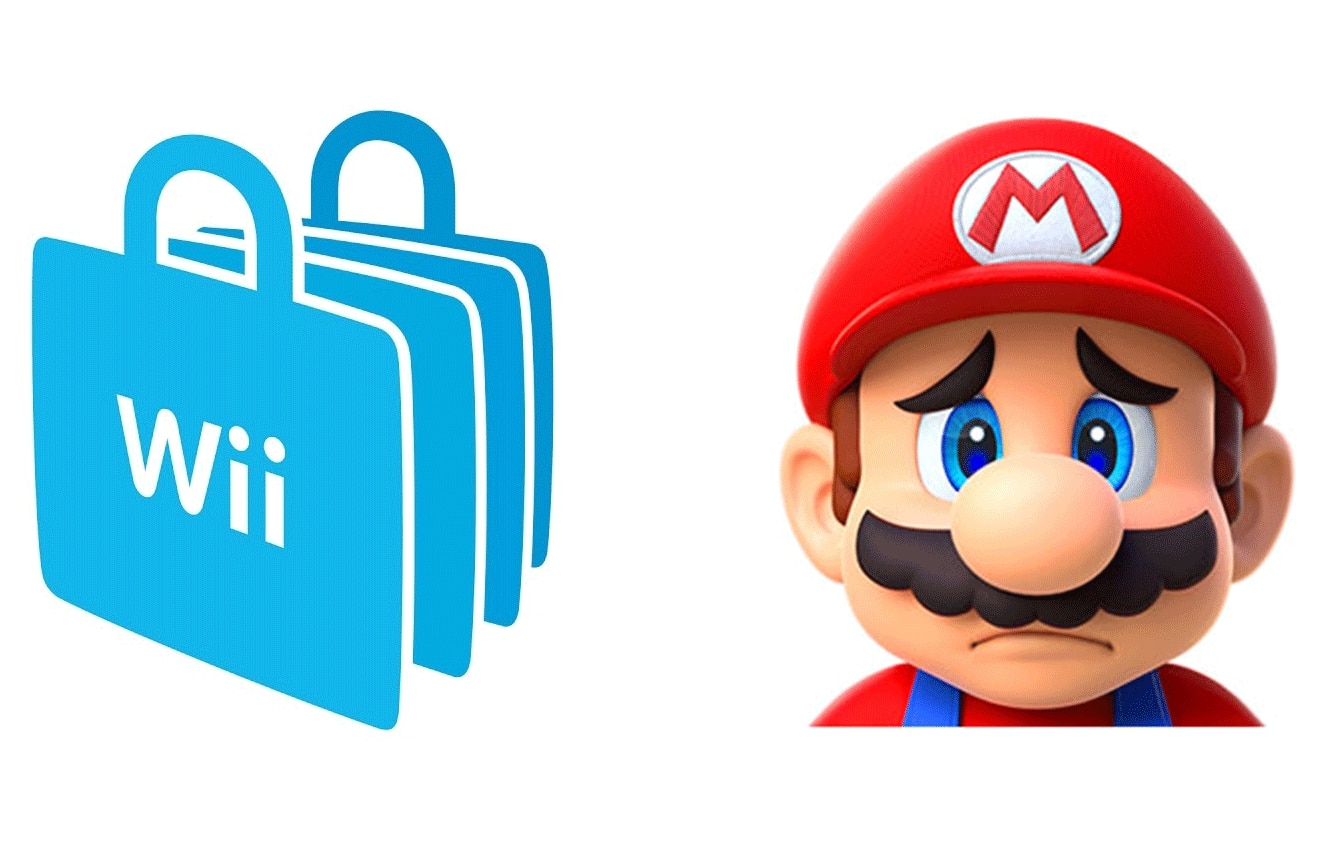 illustration fermeture wii shop channel