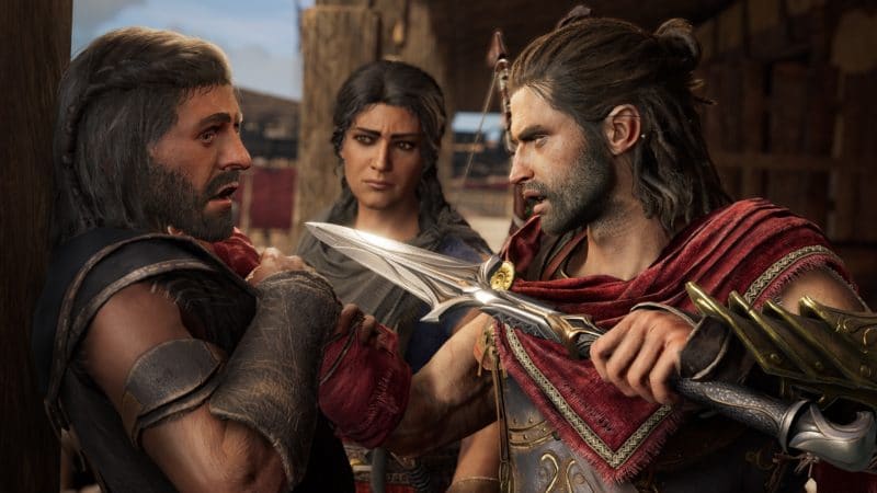 assassin's creed odyssey l'héritage de l'ombre Alexios menace