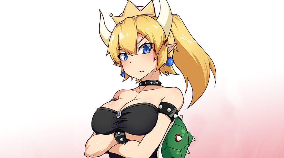 bowsette super mario deluxe