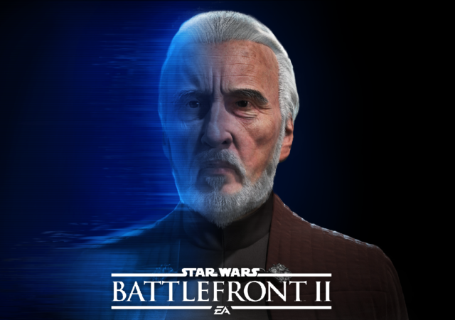 Le comte Dooku arrive dans Star Wars Battlefront 2