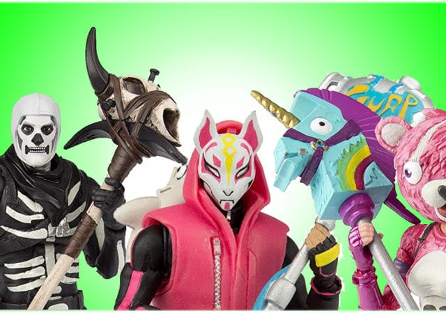 Une collection de figurines Fortnite par McFarlane Toys