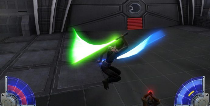 star wars jedi knight: jedi academy - combat sabre-laser