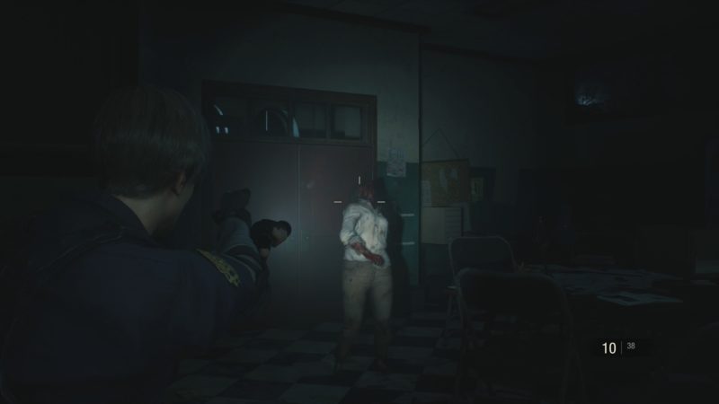 resident evil 2 démo 1-shot zombie