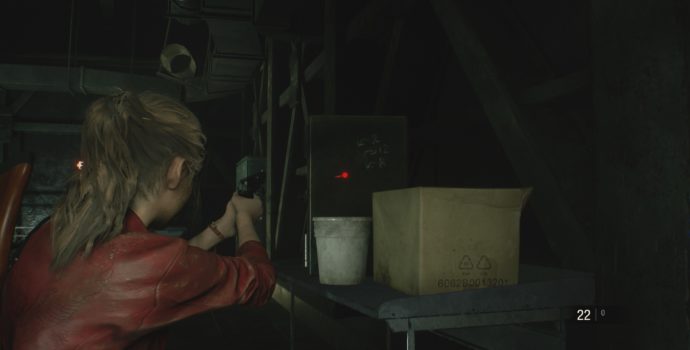 resident evil 2 soluce combinaison coffre égout emplacement