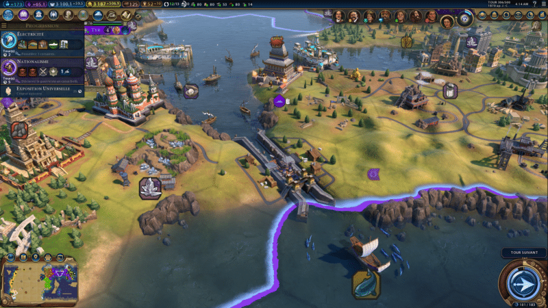 Test civilization VI gathering storm canal