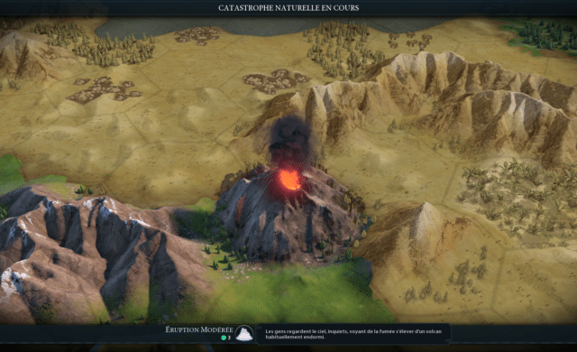 Test civilization VI gathering storm volcan