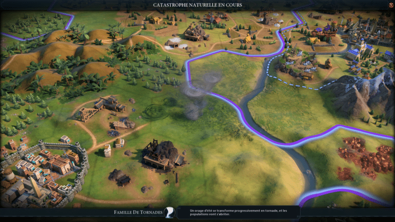 Test civilization VI gathering storm tornade