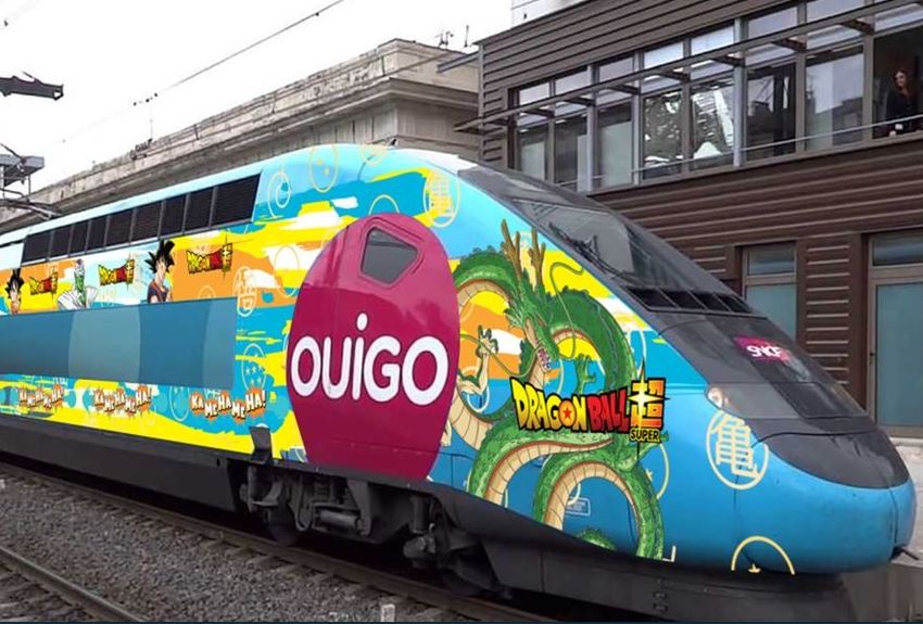 le TGV Dragon Ball Super Un train SNCF x Dragon Ball Super - Broly