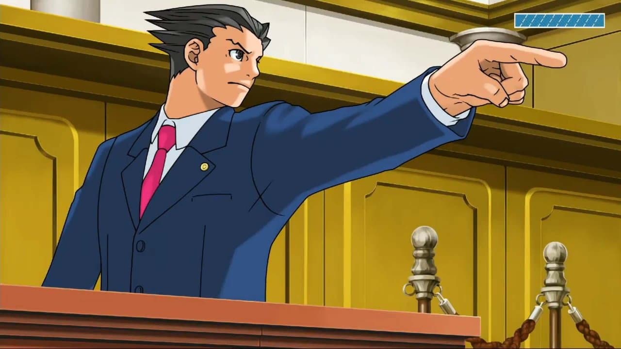 Phoenix Wright: Ace Attorney Trilogy - Phoenix pointe du doigt