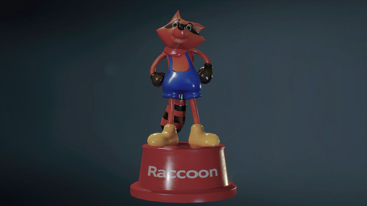 Resident Evil 2 raccoon