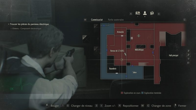 soluce resident evil 2 mister raccoon localisation