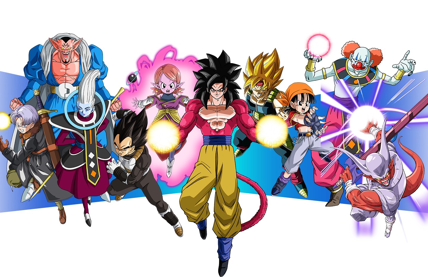 Super Dragon Ball Heroes World Mission Quelques personnages