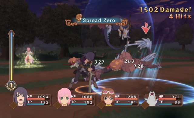 Tales of Vesperia Definitive Edition - Combat contre un basilic