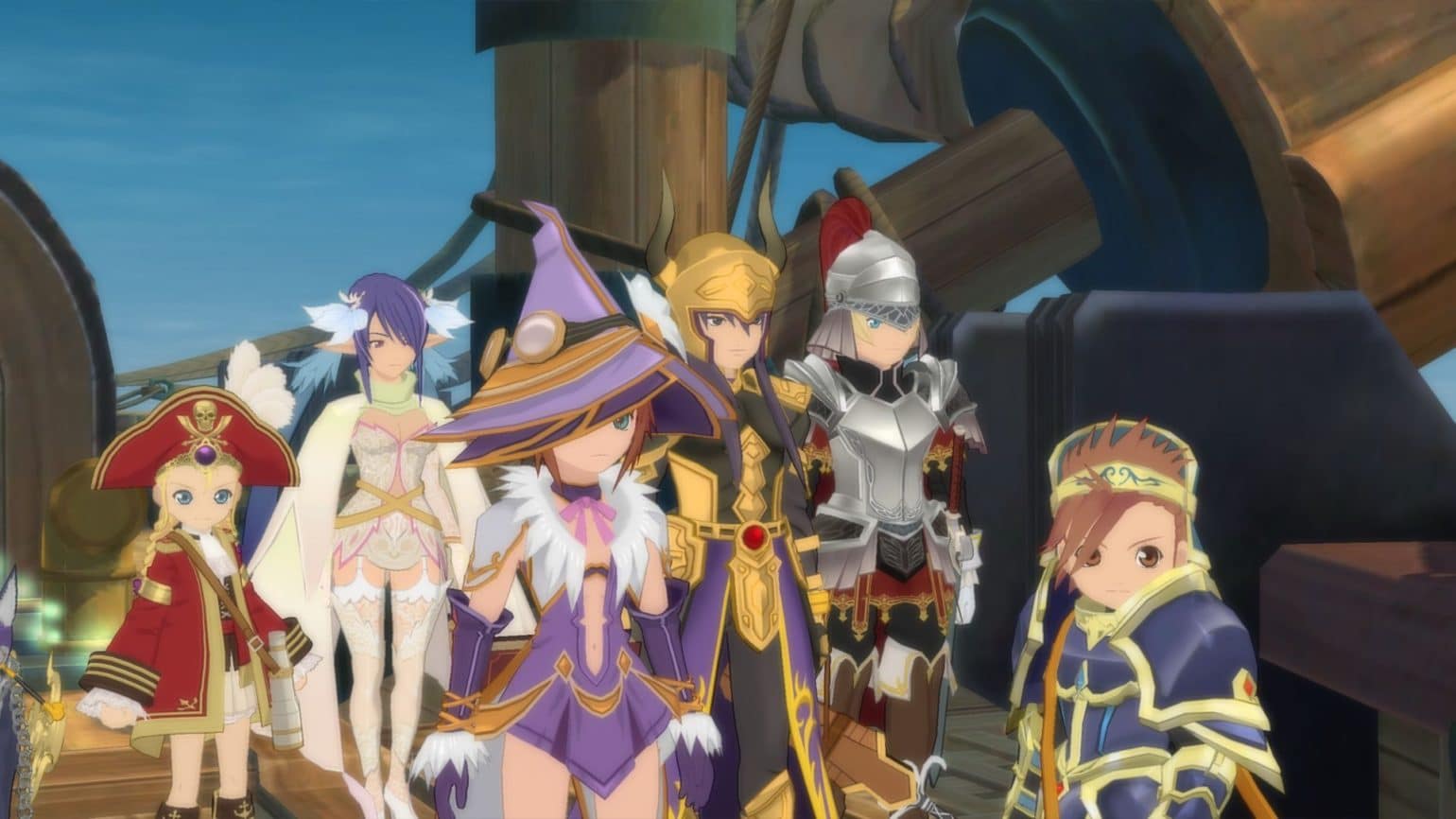 Tales of Vesperia Definitive Edition - Yuri et ses compagnons