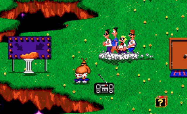 ToeJam & Earl sur Megadrive