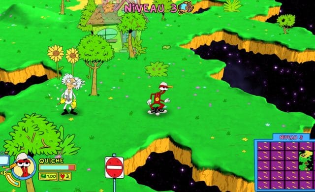 ToeJam & Earl Back in the groove ToeJam niveau isométrique