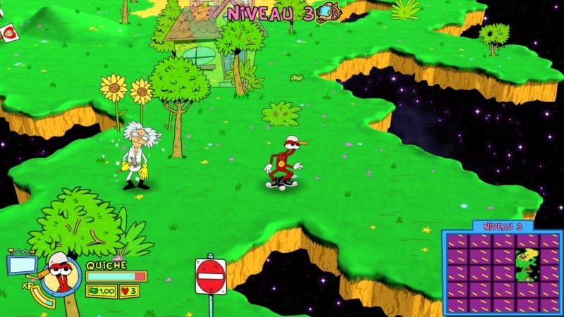 ToeJam & Earl Back in the groove ToeJam niveau isométrique mars 2019