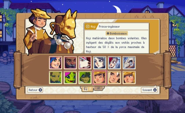 Wargroove - Personnages en lice