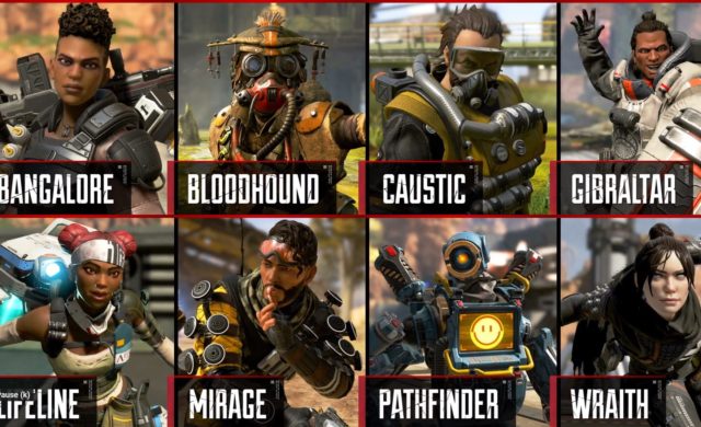 apex legends legendes