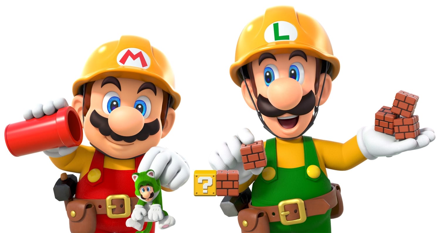 super mario maker 2 mario et luigi