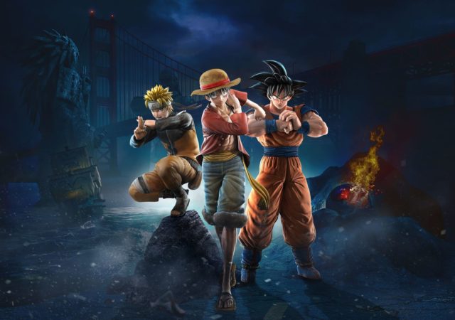 Jump Force Trio Goku-Luffy-Naruto