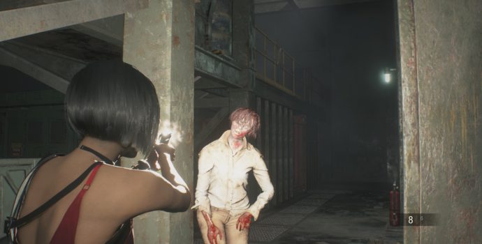 resident evil 2 test ada wong fight