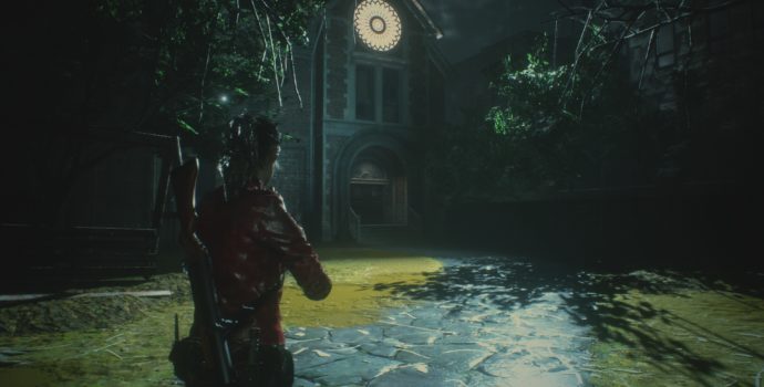 resident evil 2 test entrée orphelinat