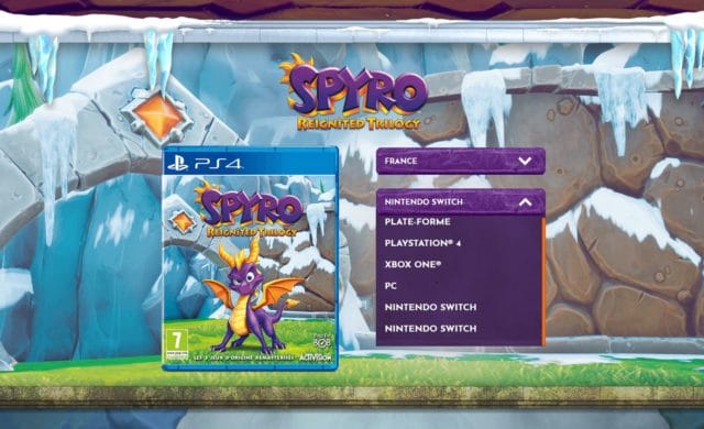 Spyro Reignited Trilogy bientôt sur Switch