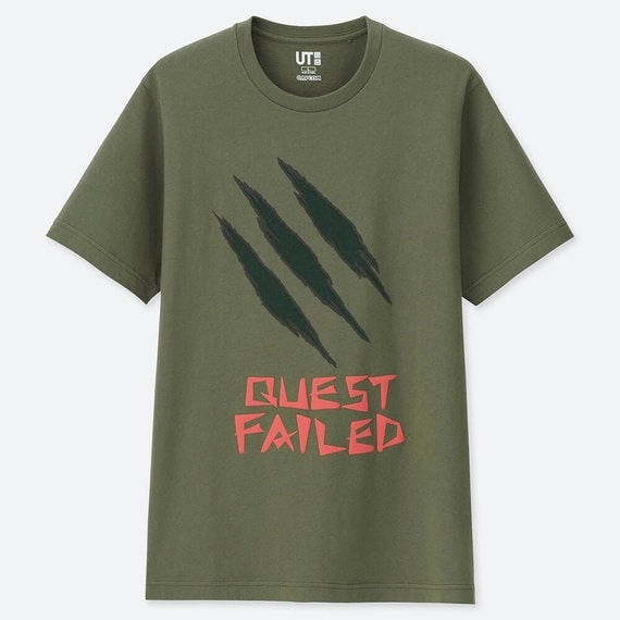 Capcom x Uniqlo Monster Hunter Quast Failed