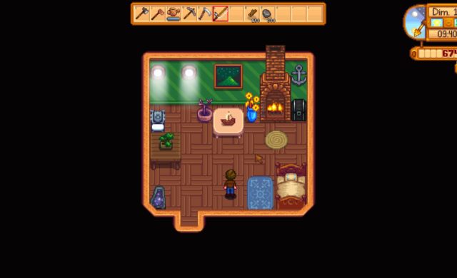 stardew valley intérieur maison