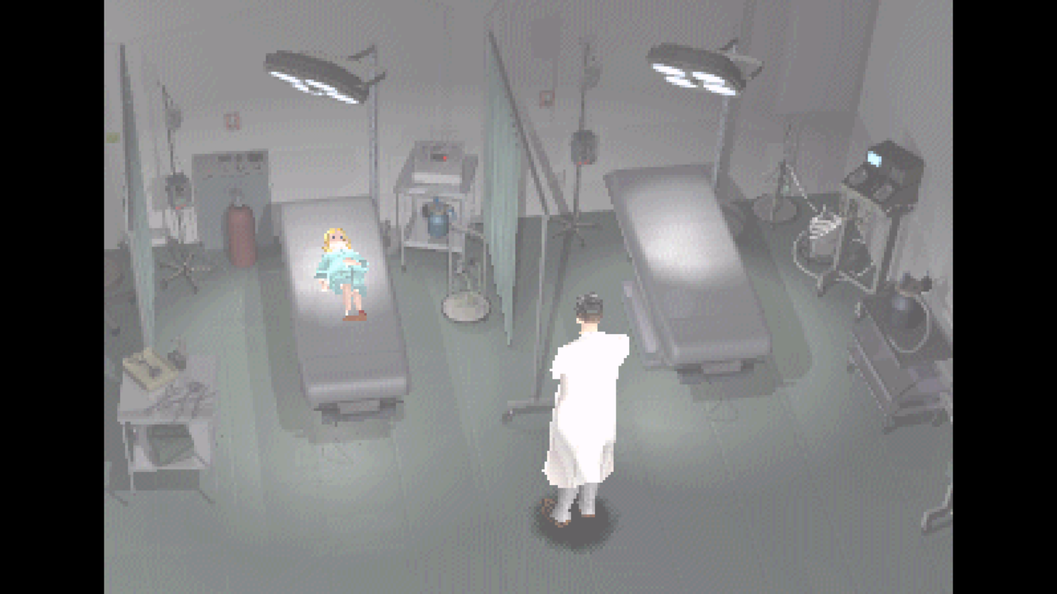 Parasite Eve screenshot flashback docteur