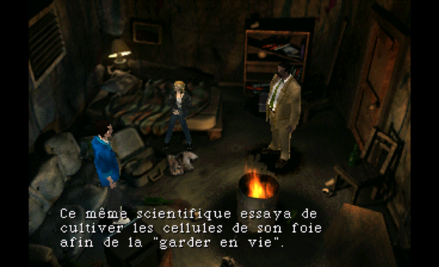 Parasite Eve screenshot resumé ingame partie 2