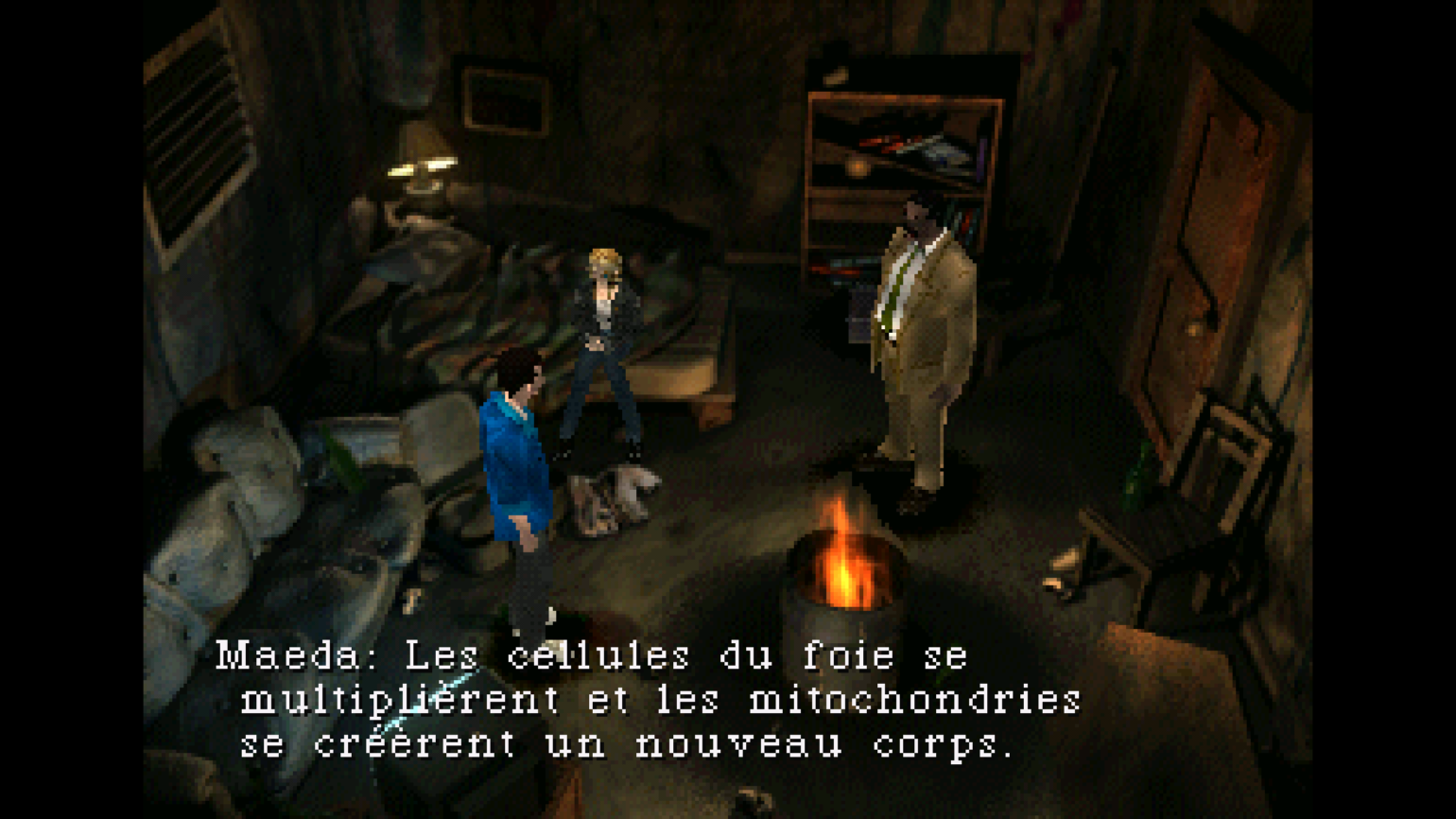 Parasite Eve screenshot resumé ingame partie 3