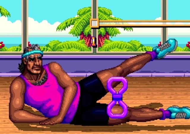 Shakedown: Hawaii cinématique pixels gym