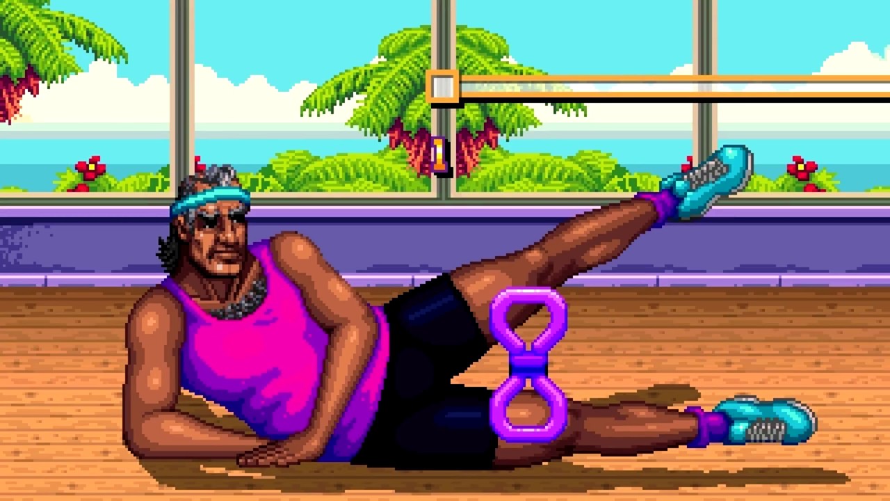 Shakedown: Hawaii cinématique pixels gym