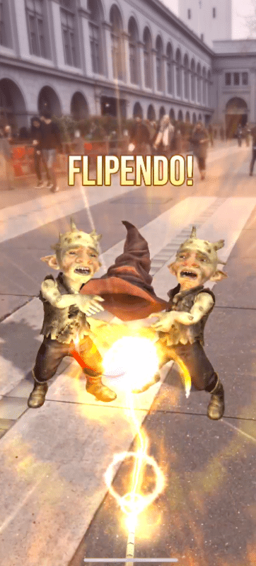 Harry Potter: Wizards Unite flipendo