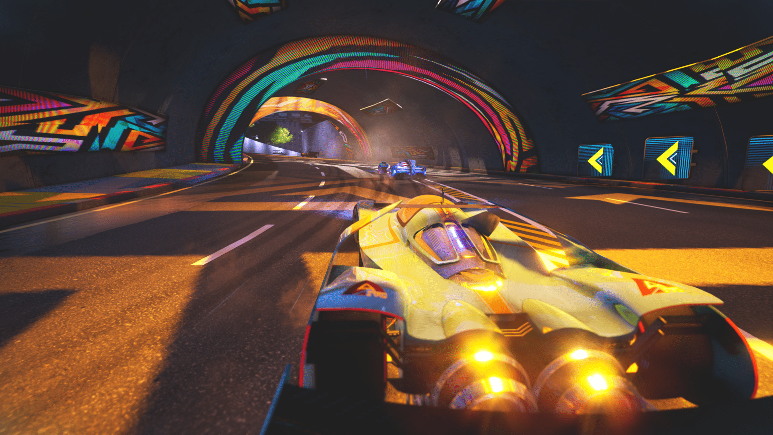 Xenon Racer - Screenshot course