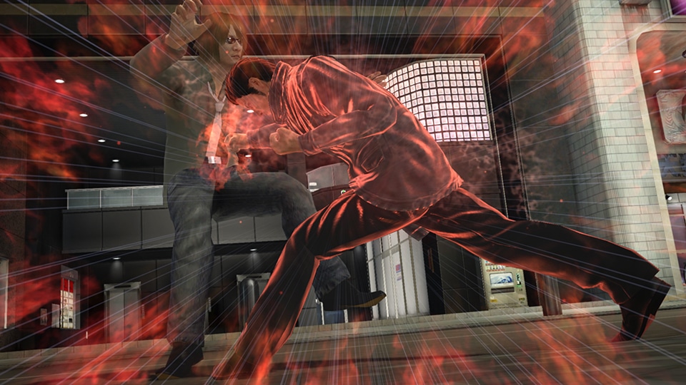 Yakuza 5 remaster PS4 streetfight