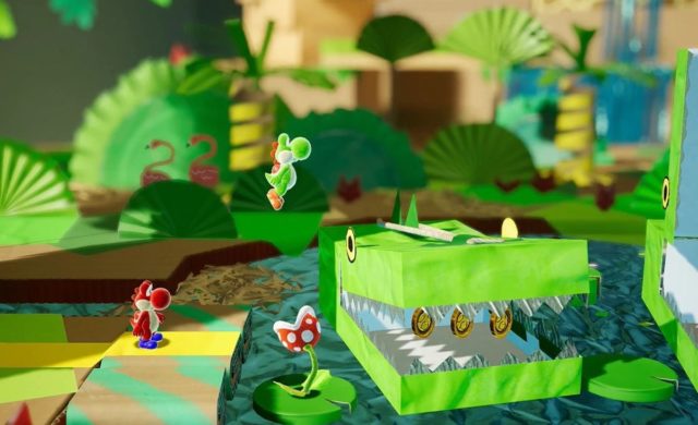 Yoshi's Crafted World 2 joueurs