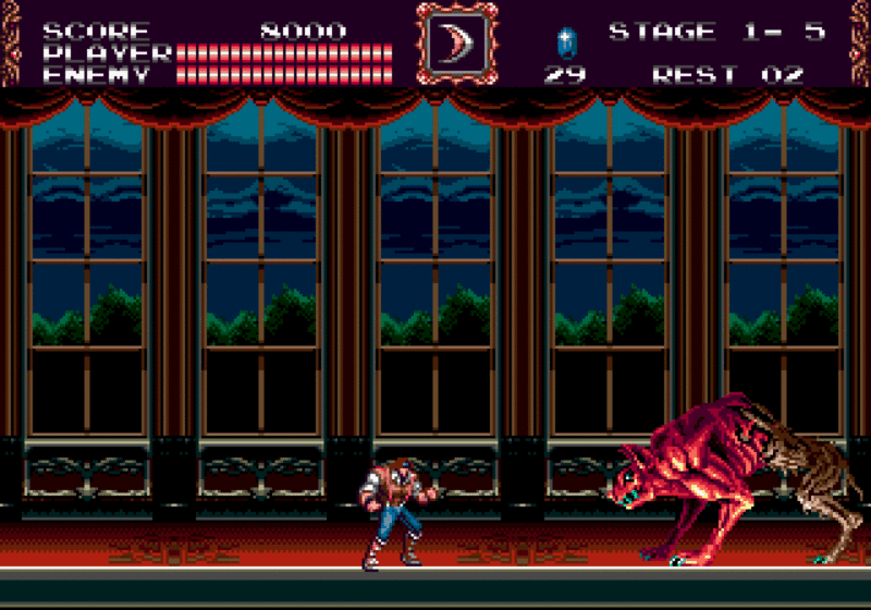 Castlevani Bloodlines screenshot Megadrive