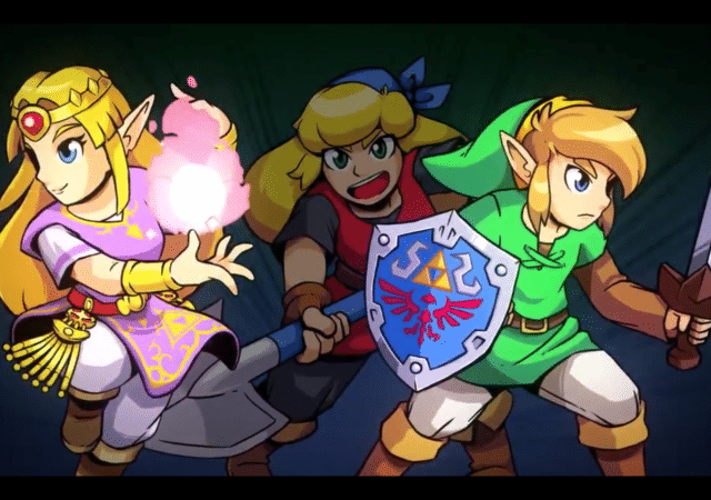 Cadence of Hyrule zelda et Link