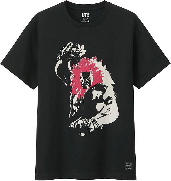 Capcom x Uniqlo Street Fighter Blanka