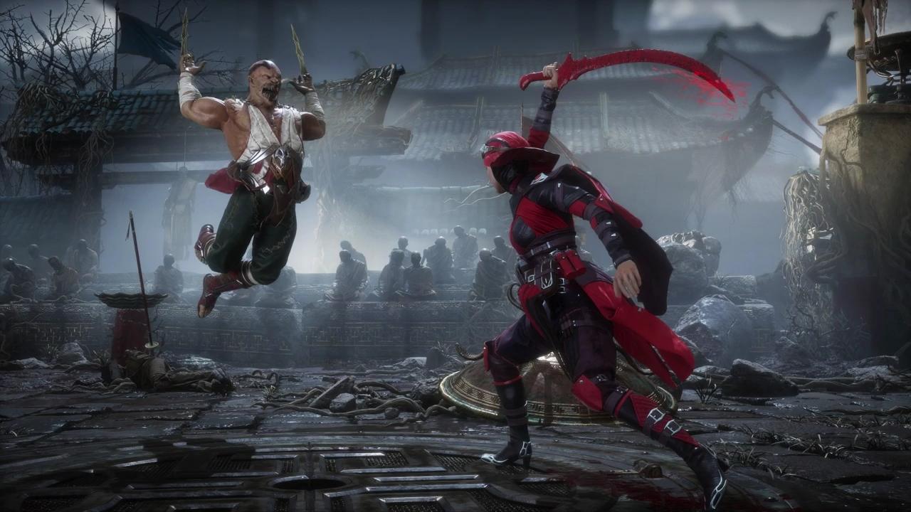 Mortal kombat XI Baraka vs Skarlet