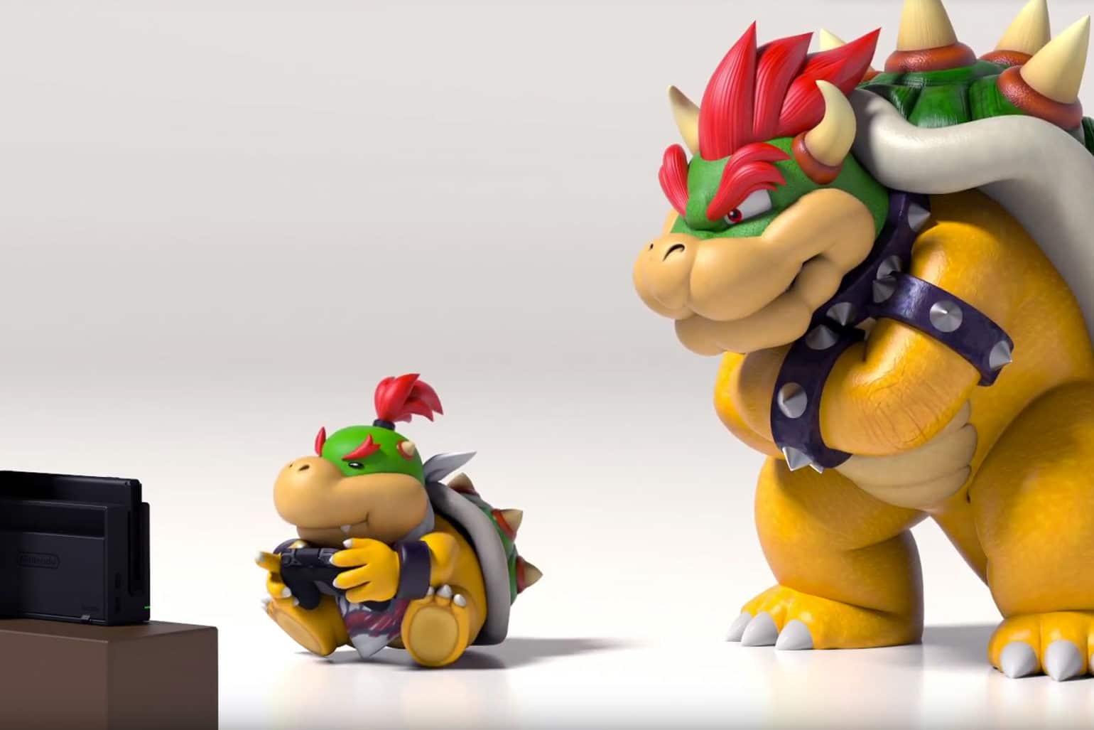 Nintendo Switch Online illustration bowser bowser jr