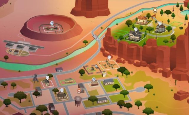 sims 4 strangerville vue ville