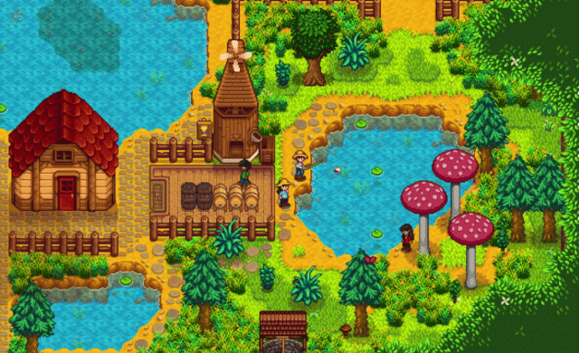 stardew valley ferme forestière