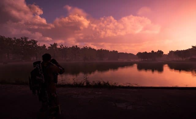 test the division 2 coucher de soleil