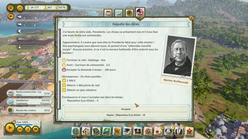 tropico 6 test allié