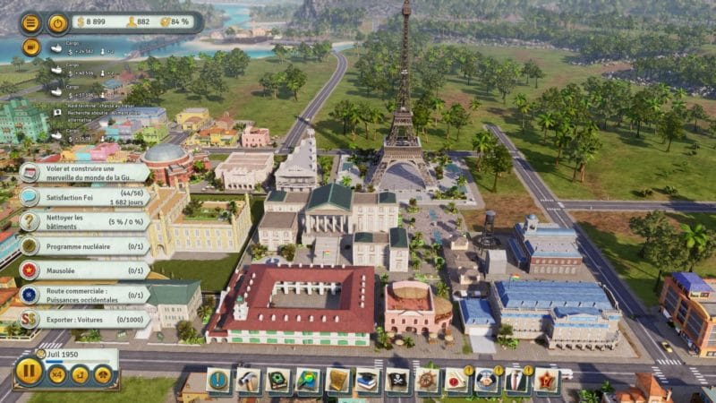 tropico 6 test tour eiffel